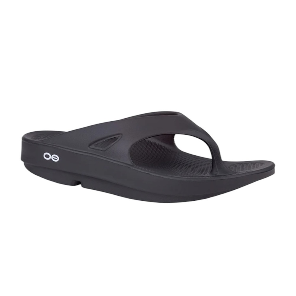 OOFOS Unisex Original‎ Recovery Sandals Black Size Men’s 8 Women’s 10